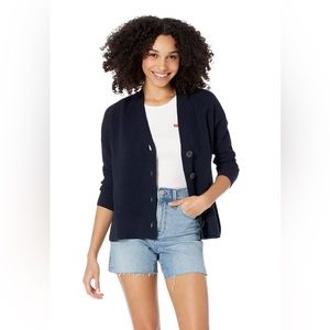 Madewell Birchmoor Cardigan Sweater. Size M. Navy. Worn once.